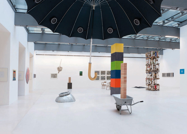 marc mer, raumaffren, wien 2012 / ausstellungsansicht / foto: michael wolschlager // copyright: urheber | vg bild-kunst, bonn | vg wort, mnchen | musa, wien